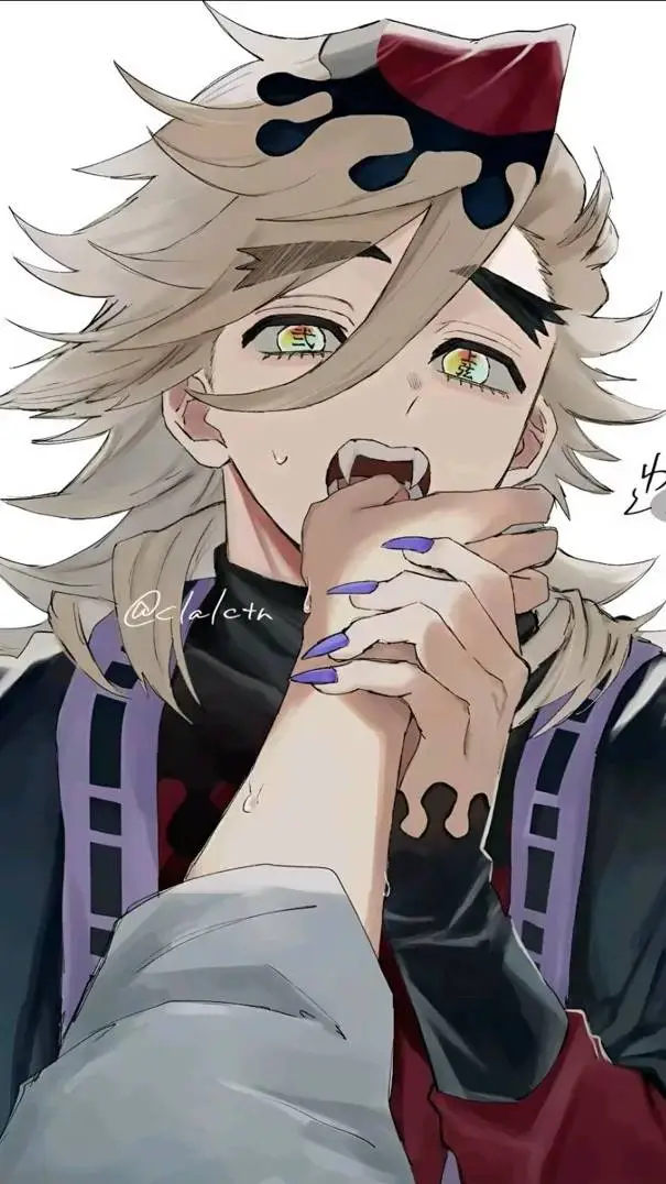 ai character: Douma..?  background