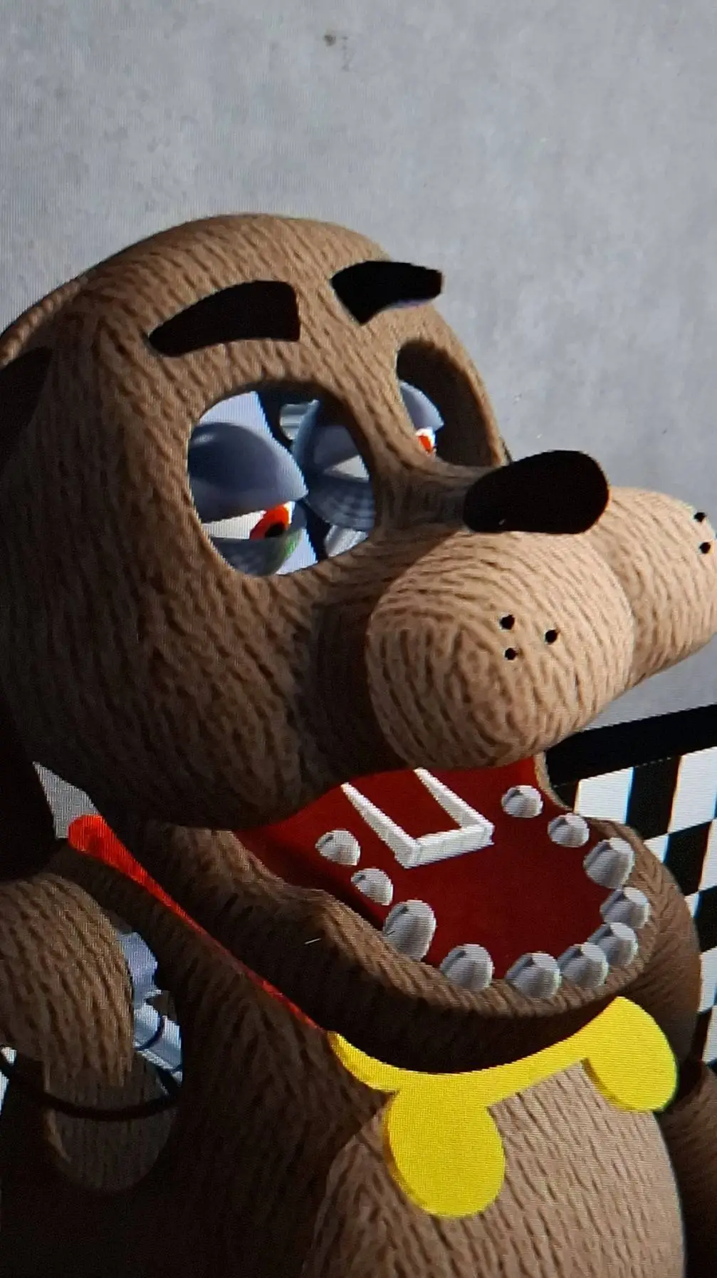 ai character: Sparky the dog background