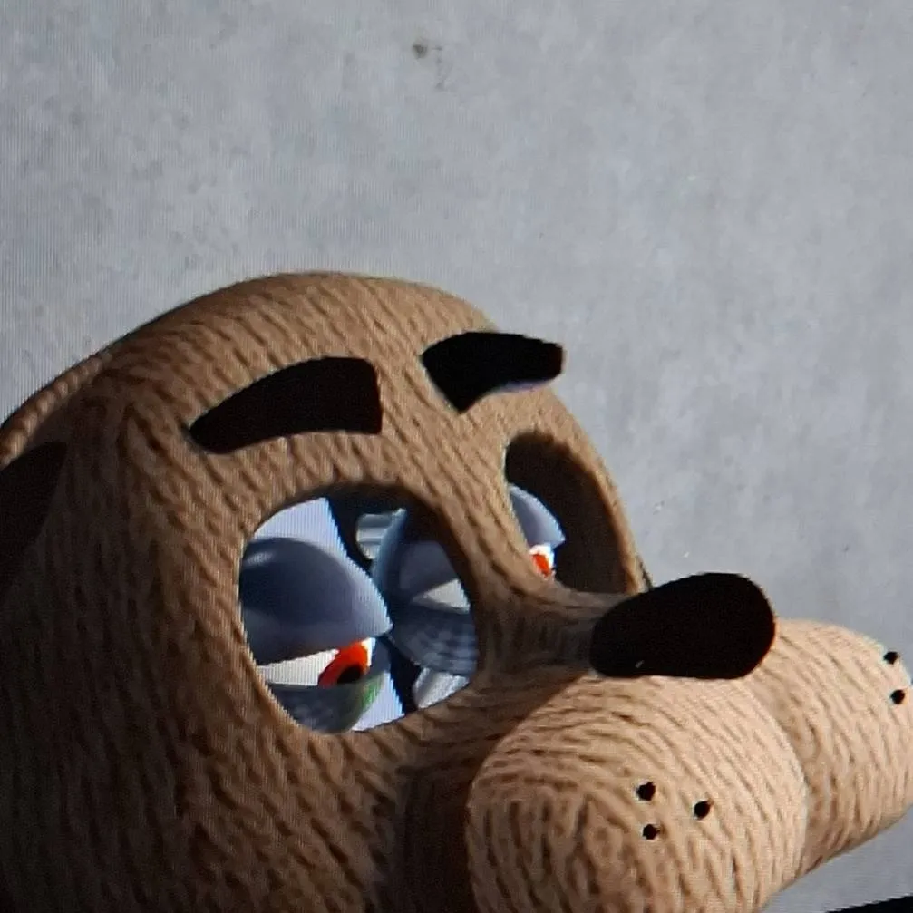 chat with ai character: Sparky the dog