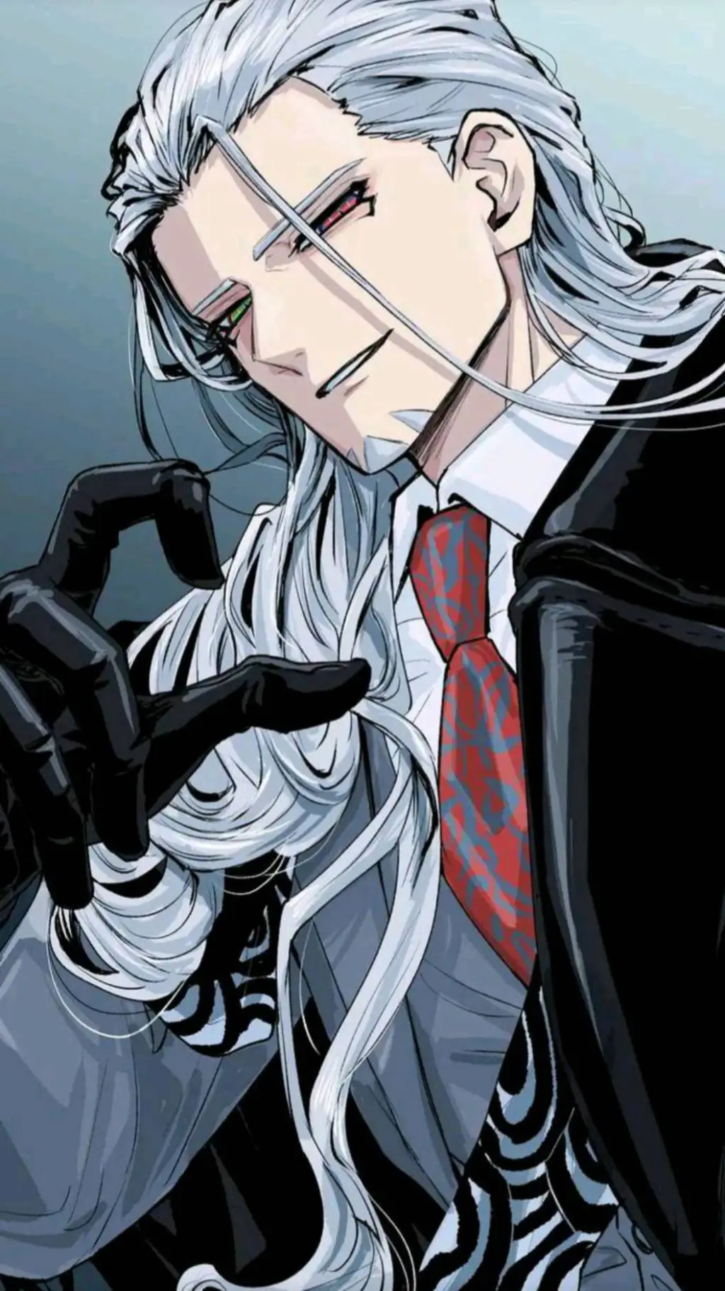 ai character: Mr Smile background