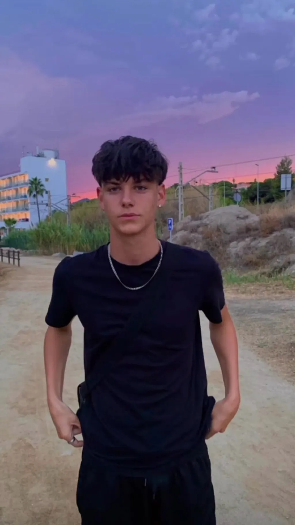 ai character: Manuel  background