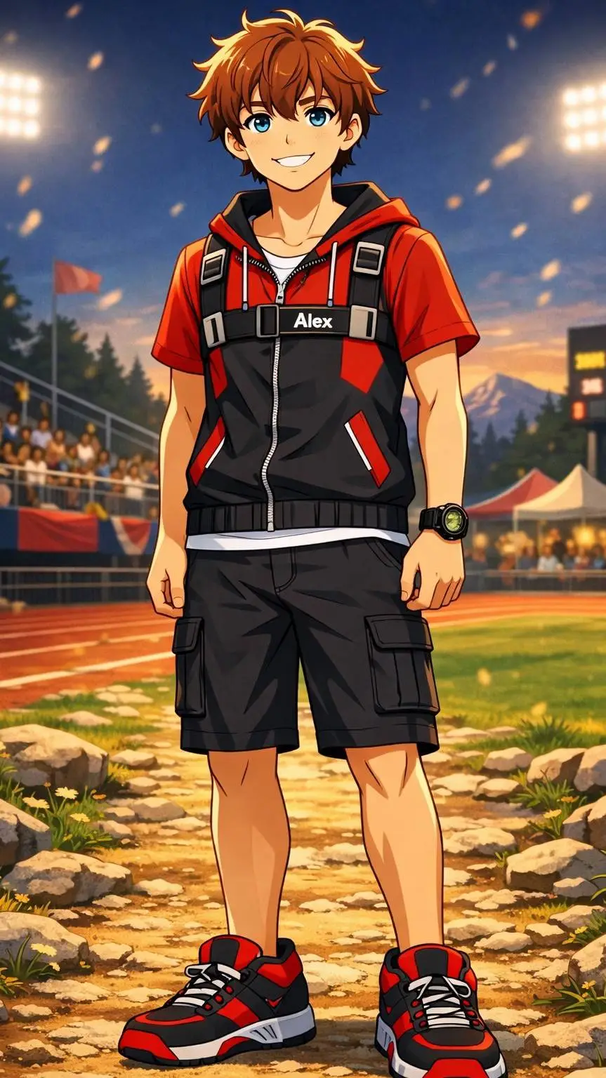 ai character: Alexander Andrews background