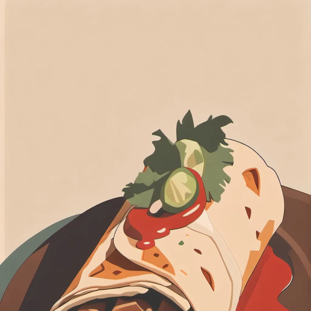 chat with ai character: Shawarma kiosk