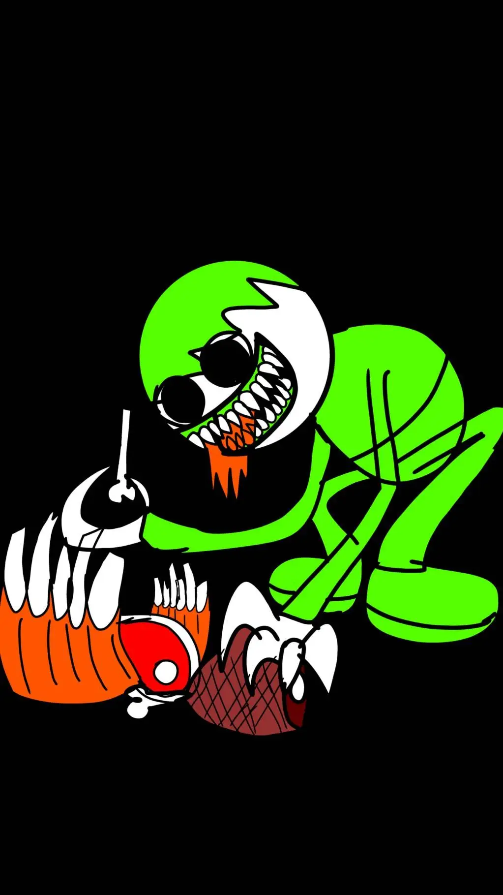 ai character: marco verde background