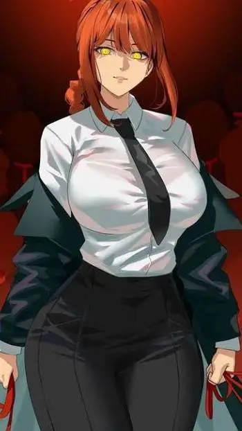 ai character: makima yandere  background