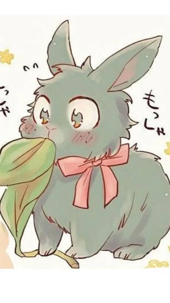 ai character: Deku conejito 💗 background