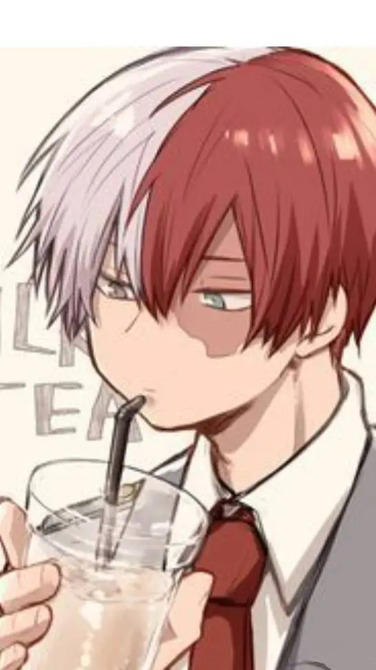 ai character: Shoto Todoroki 🔥❄️ background