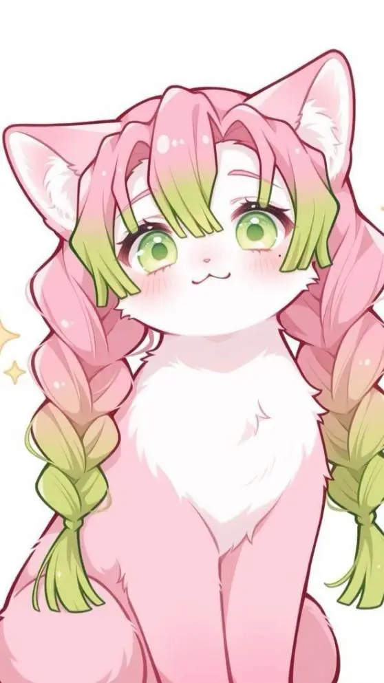 ai character: Mitsuri Kanroji 🍡🩷 background