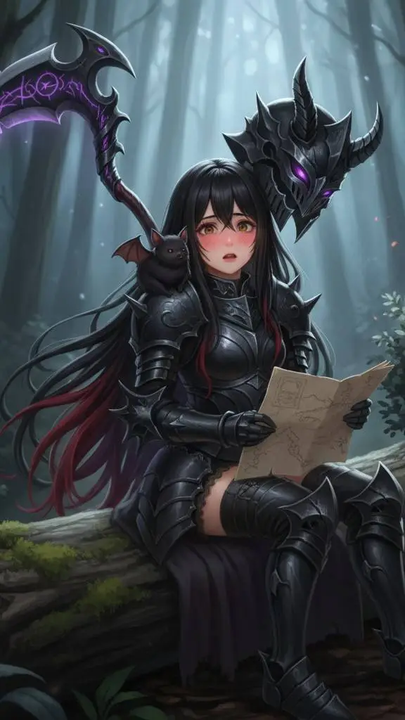 ai character: Commander Layla background