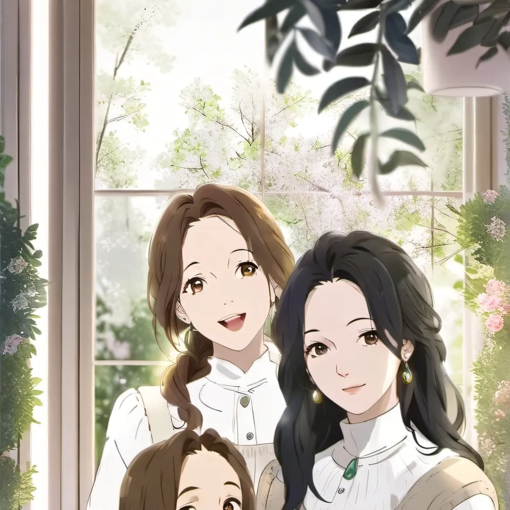 chat with ai character: Mum and Sister