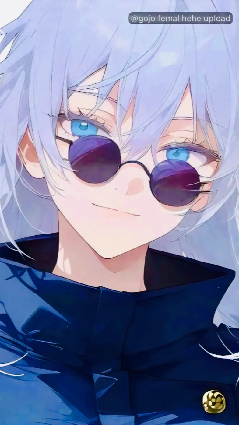 ai character: Girl version gojo background