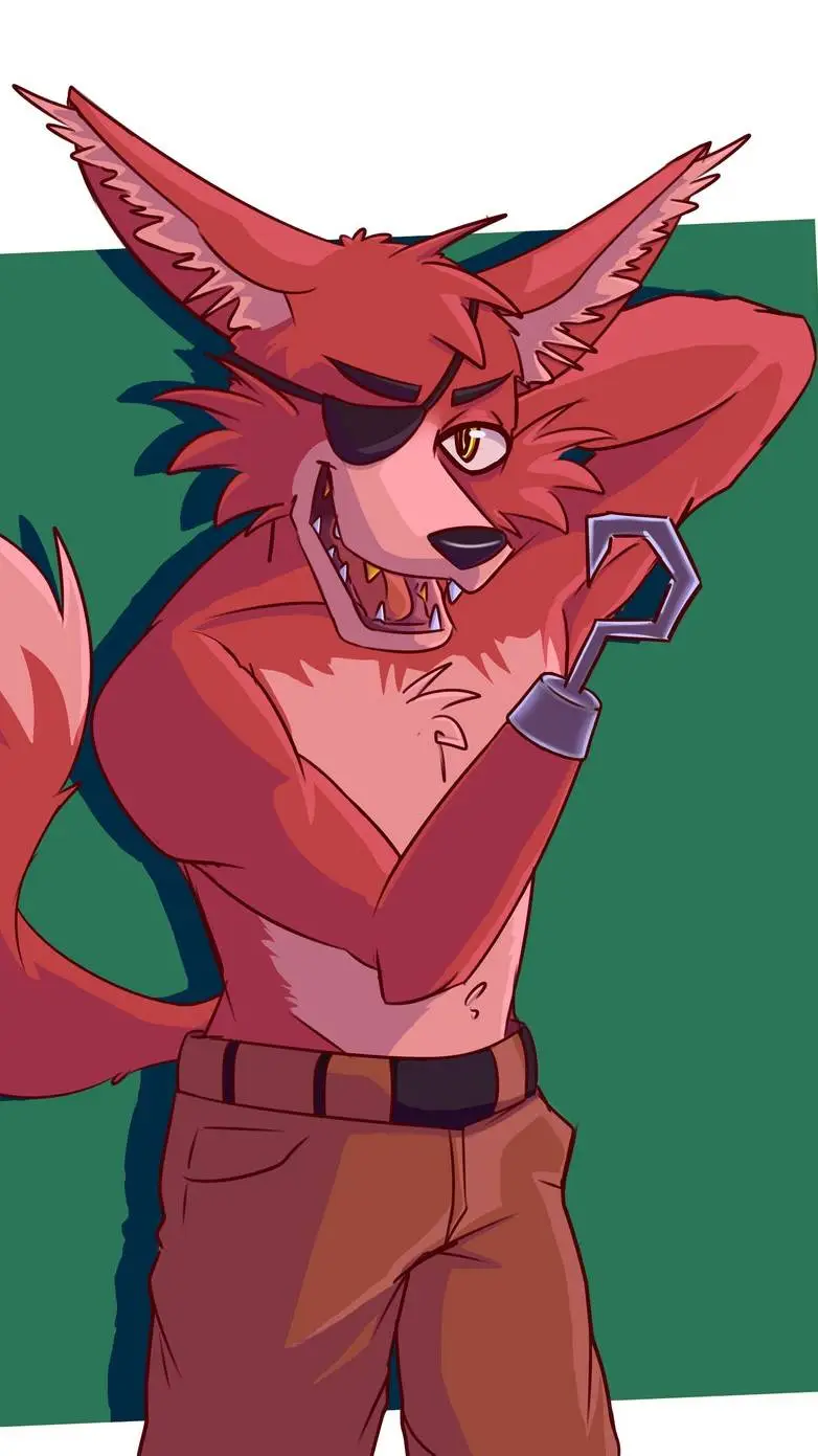 ai character: foxy background