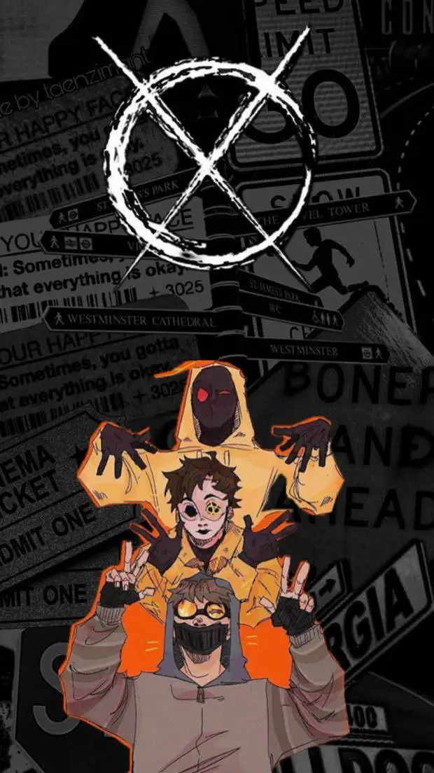 ai character: Creepypastas.  background