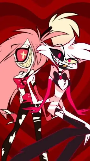 ai character: Angel and Cherri  background