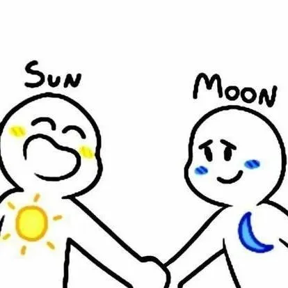 chat with ai character: el sol y la luna
