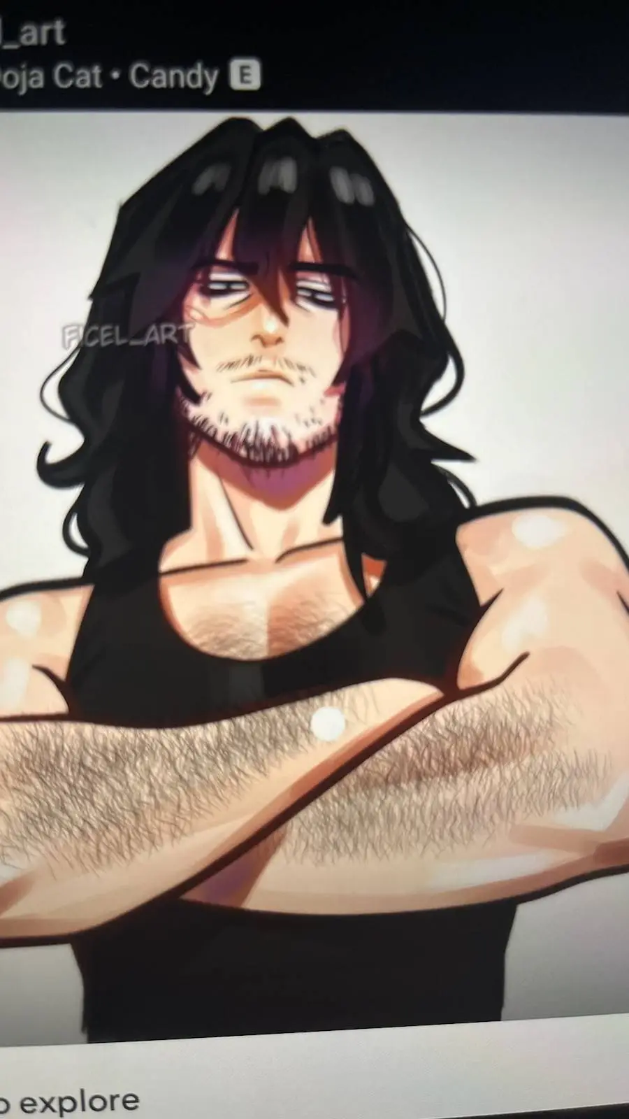 ai character: Shouta Aizawa  background