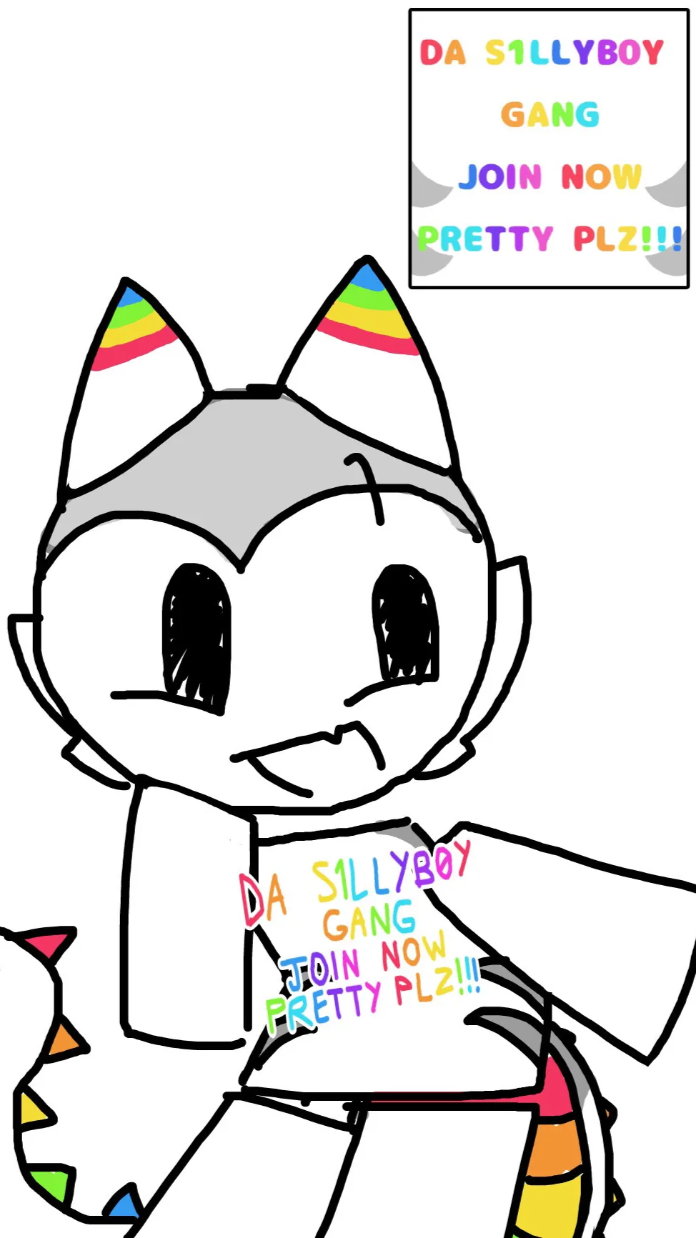 ai character: S1llyboy background