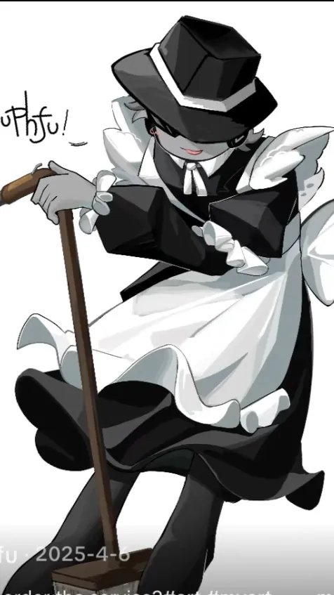 ai character: Chance maid background