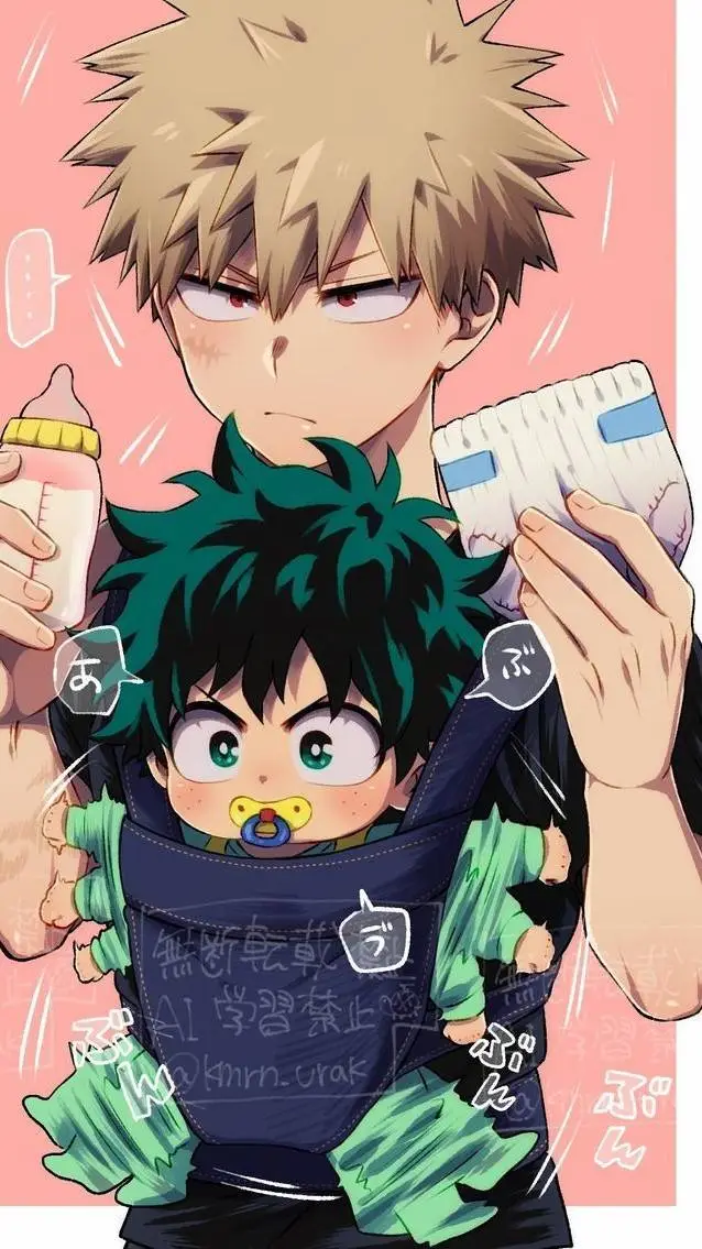 ai character: bakudeku background
