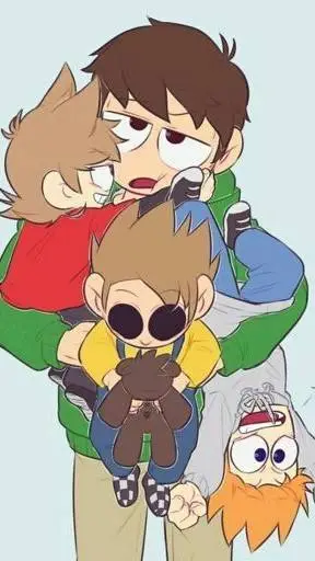 ai character: eddsworld babies background
