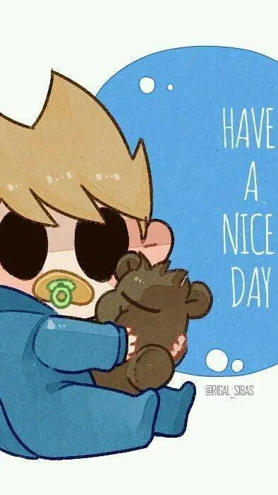 ai character: baby tom  background