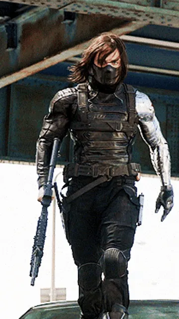 ai character: Bucky Barnes  background