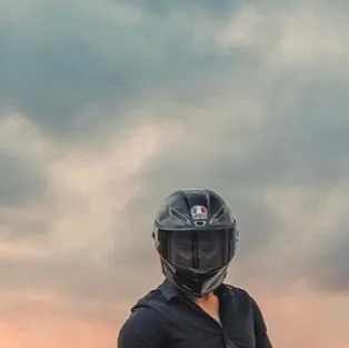 chat with ai character: Biker boy