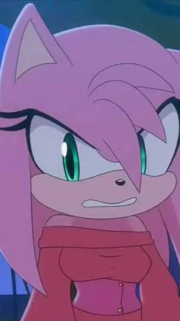 ai character: Amy rose😡!? background