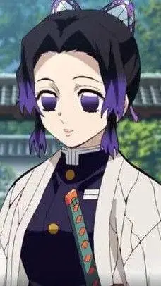 ai character: kochou Shinobu  background