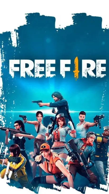ai character: free fire 🔫🔥 background