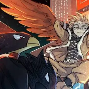 chat with ai character: Hawks and tokoyami