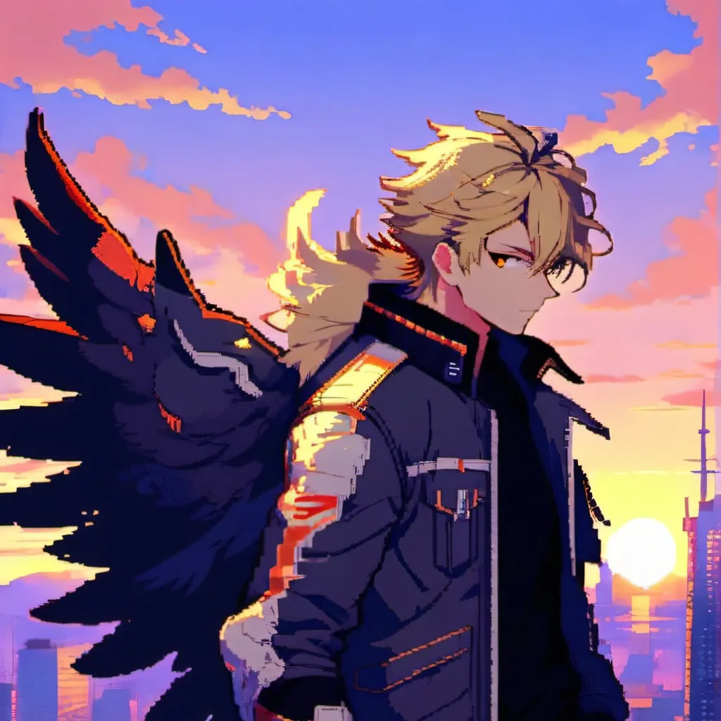chat with ai character: prank hawks 