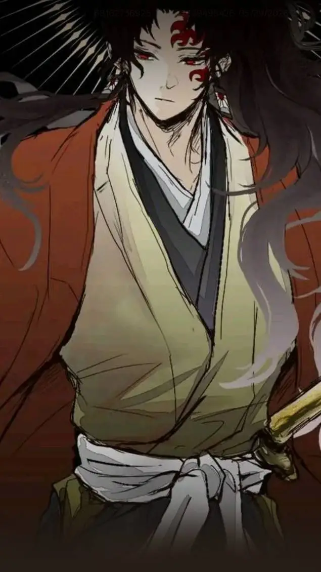 ai character: Yoriichi  background