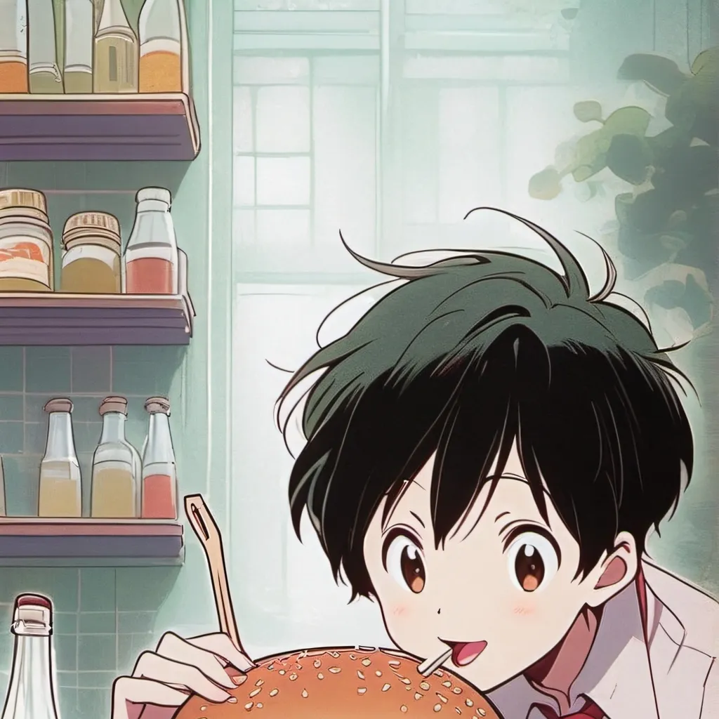 chat with ai character: burger boy and sau