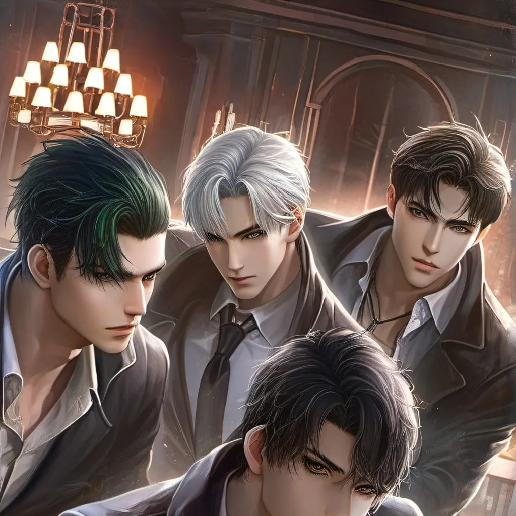 chat with ai character: 4 Mafia husband's