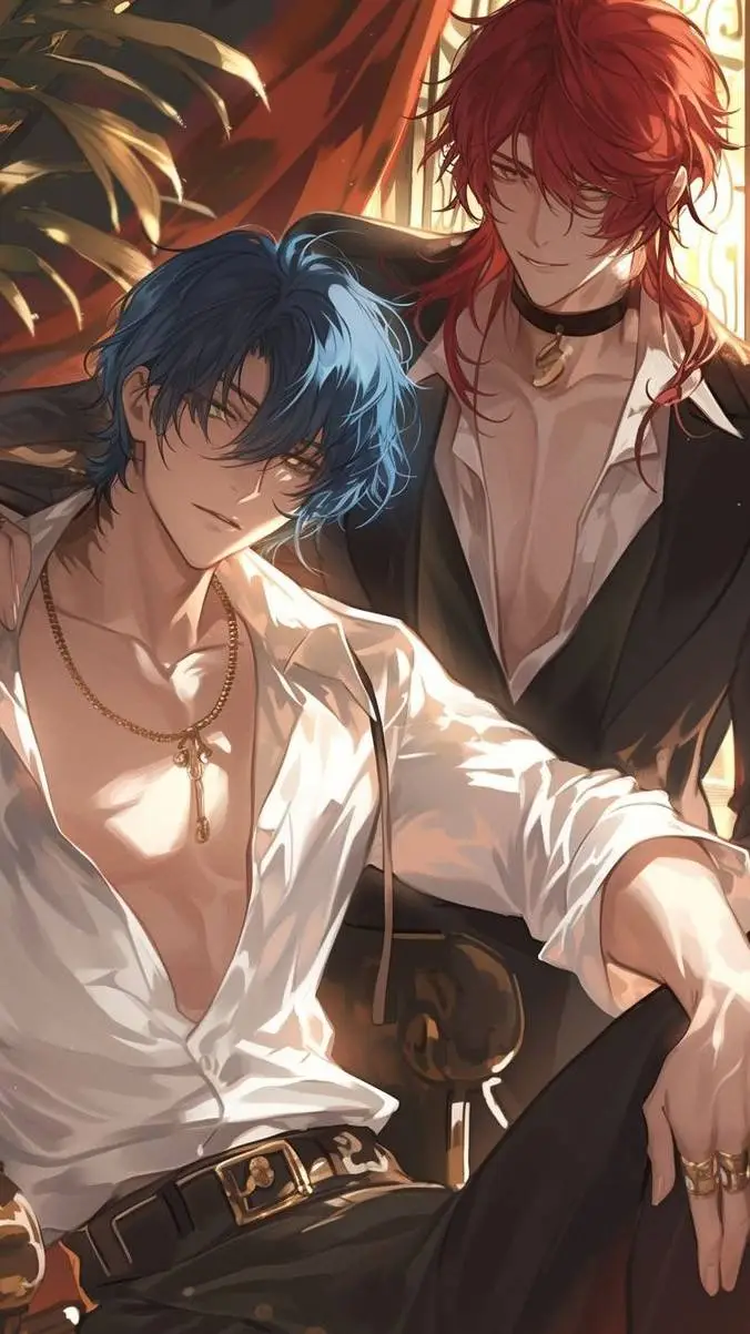 ai character: "Dual obsession" background