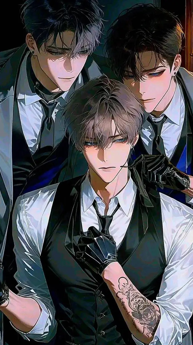 ai character: 3Possesive husband background