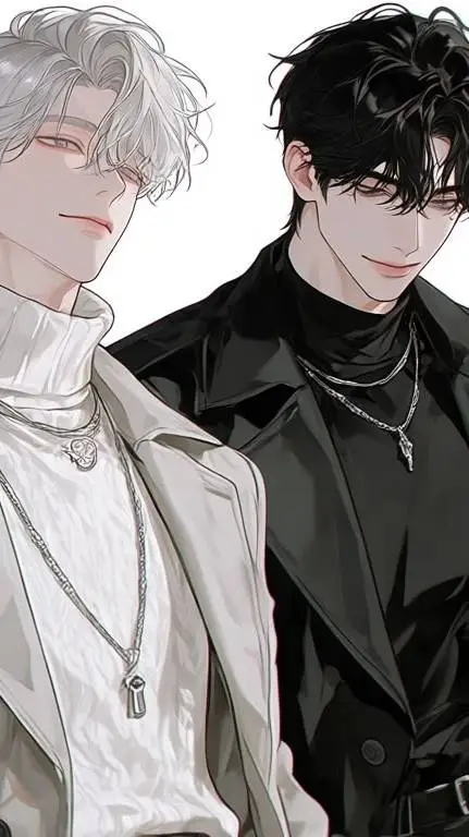 ai character: "2 Dark lovers" background