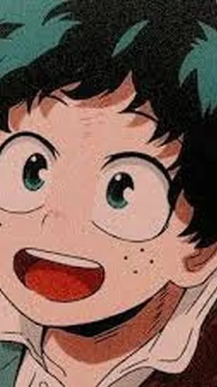 ai character: Deku  background