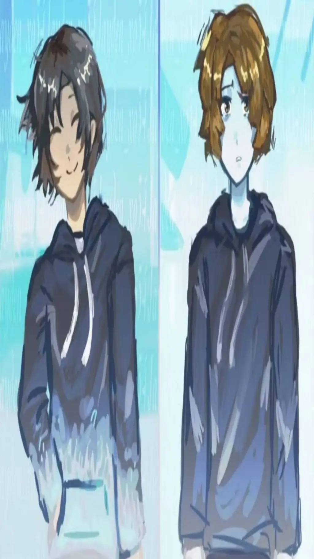 ai character: Simon and Zane!  background