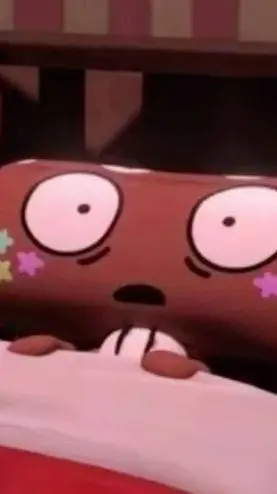 ai character: cosmo(fruitcake) background