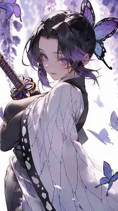 ai character: shinobu💞💕 background