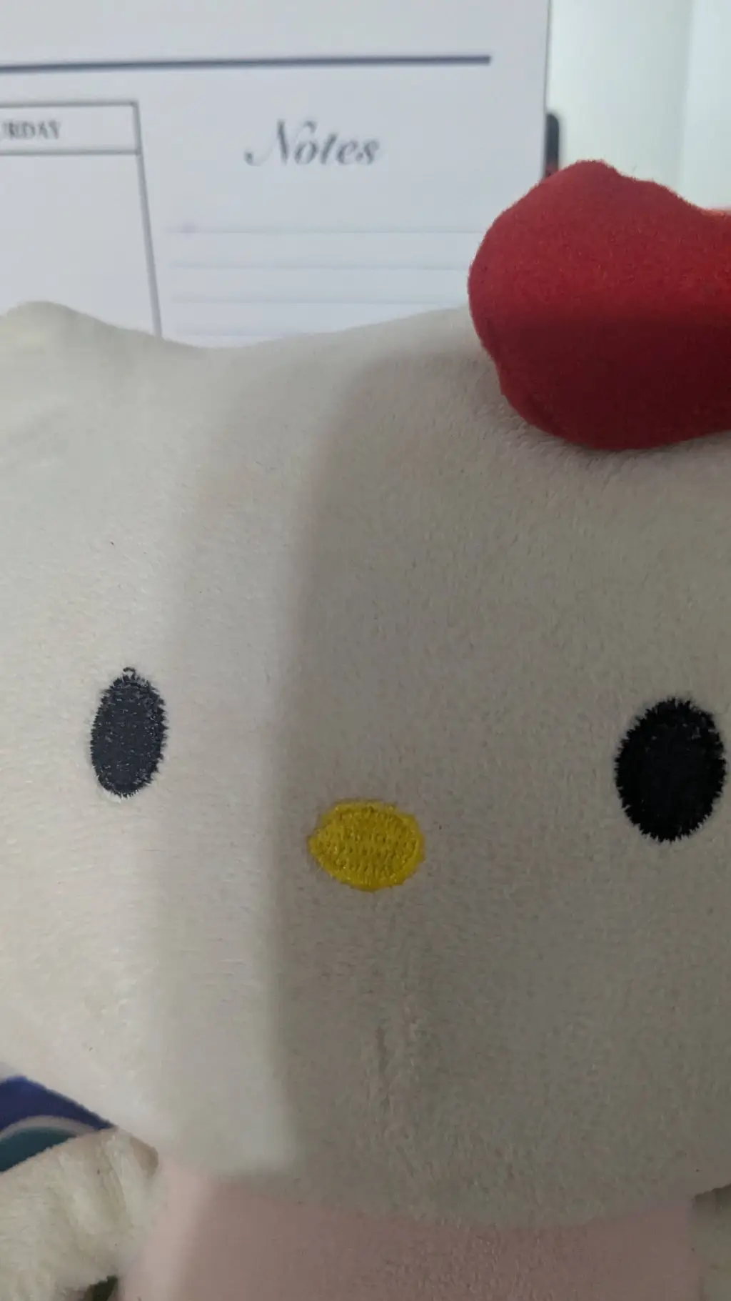 ai character: hello kitty background