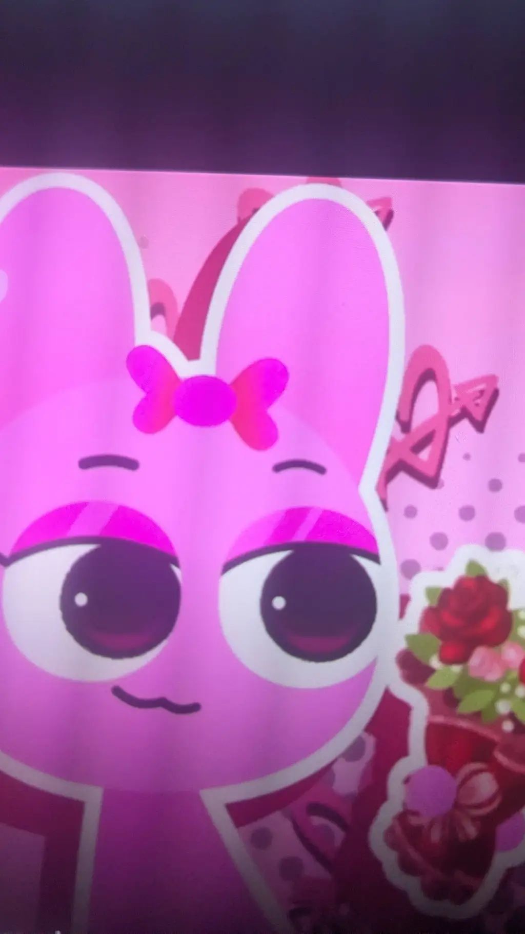 ai character: pinki🎀💅 background