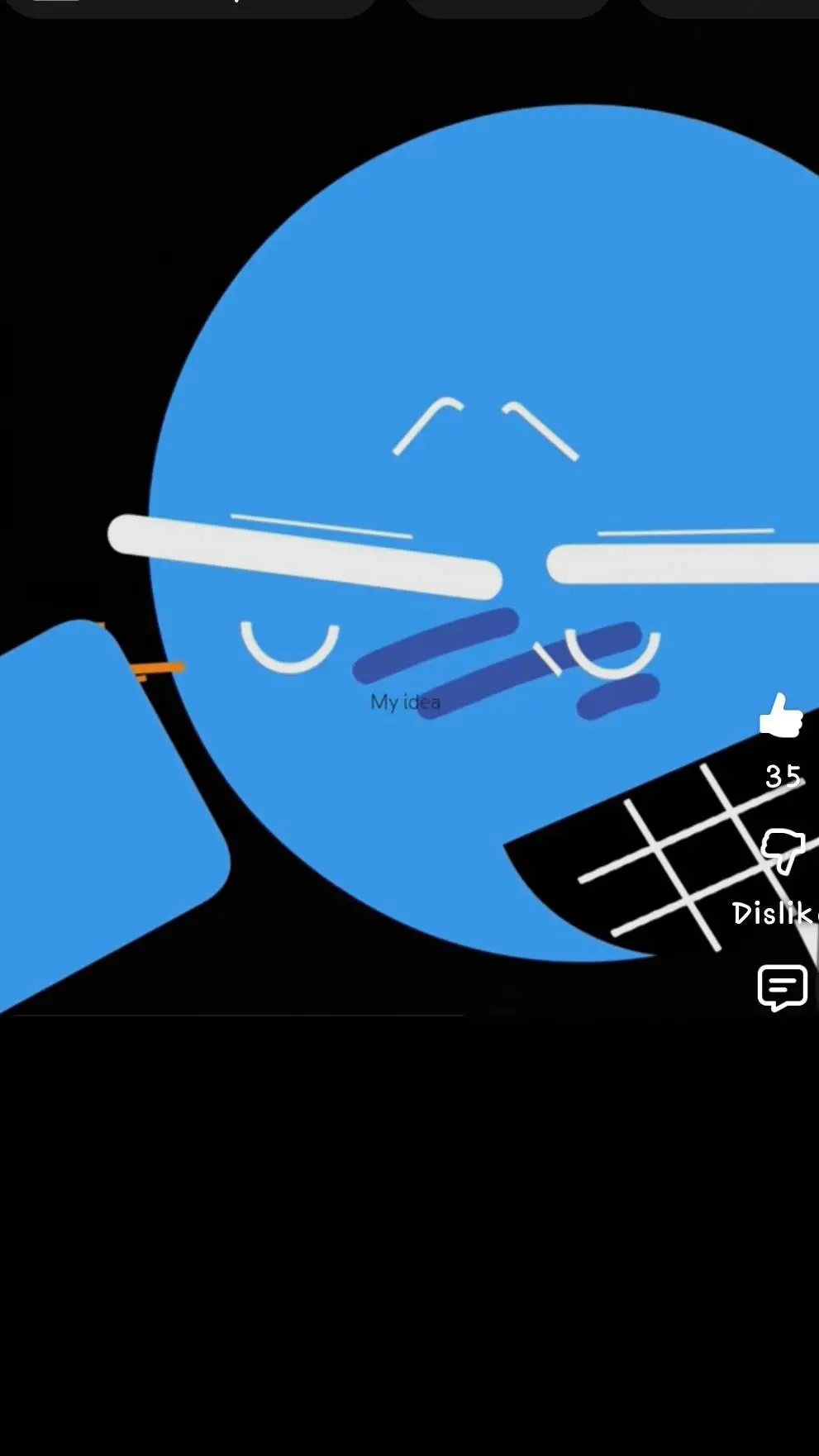 ai character: bluukidd background