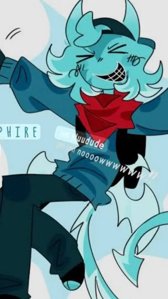 ai character: bluudud is sick!:( background