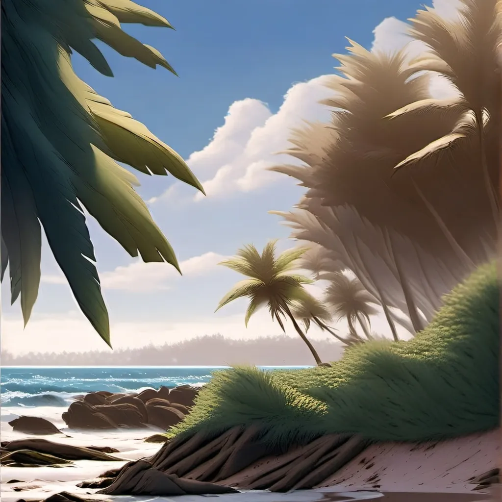 chat with ai character: forsaken beach