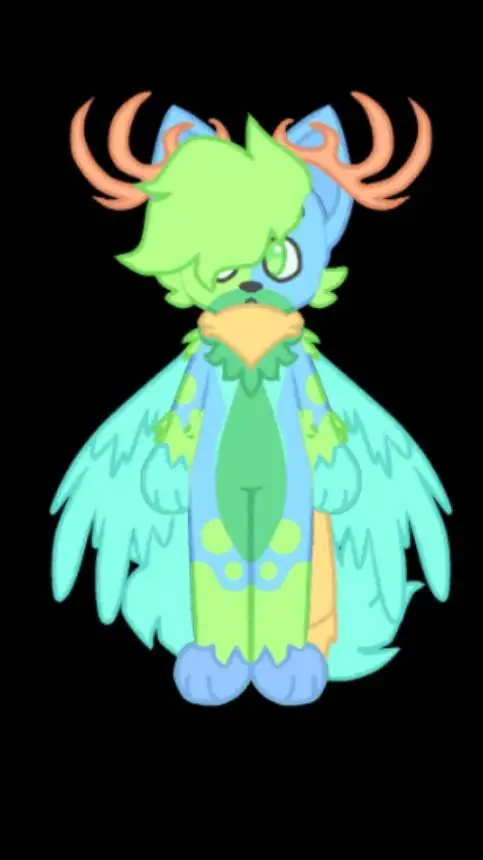 ai character: another furry background