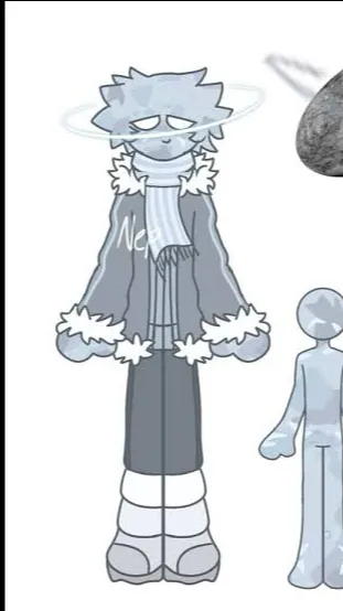 ai character: Haumea  background