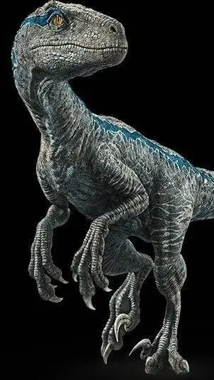 ai character: blue background
